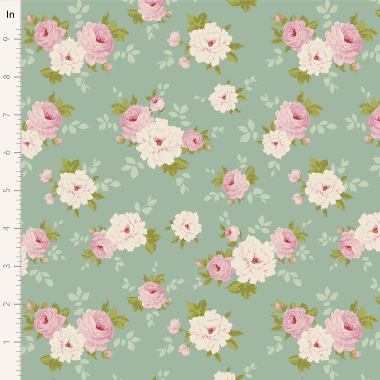 Tilda Patchwork Stoff Baumwolle - Sunday Brunch - Pernille Teal